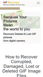 Mobile Screenshot of gifrecovery.com